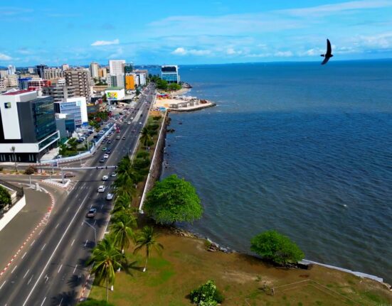 Libreville - frond de mer