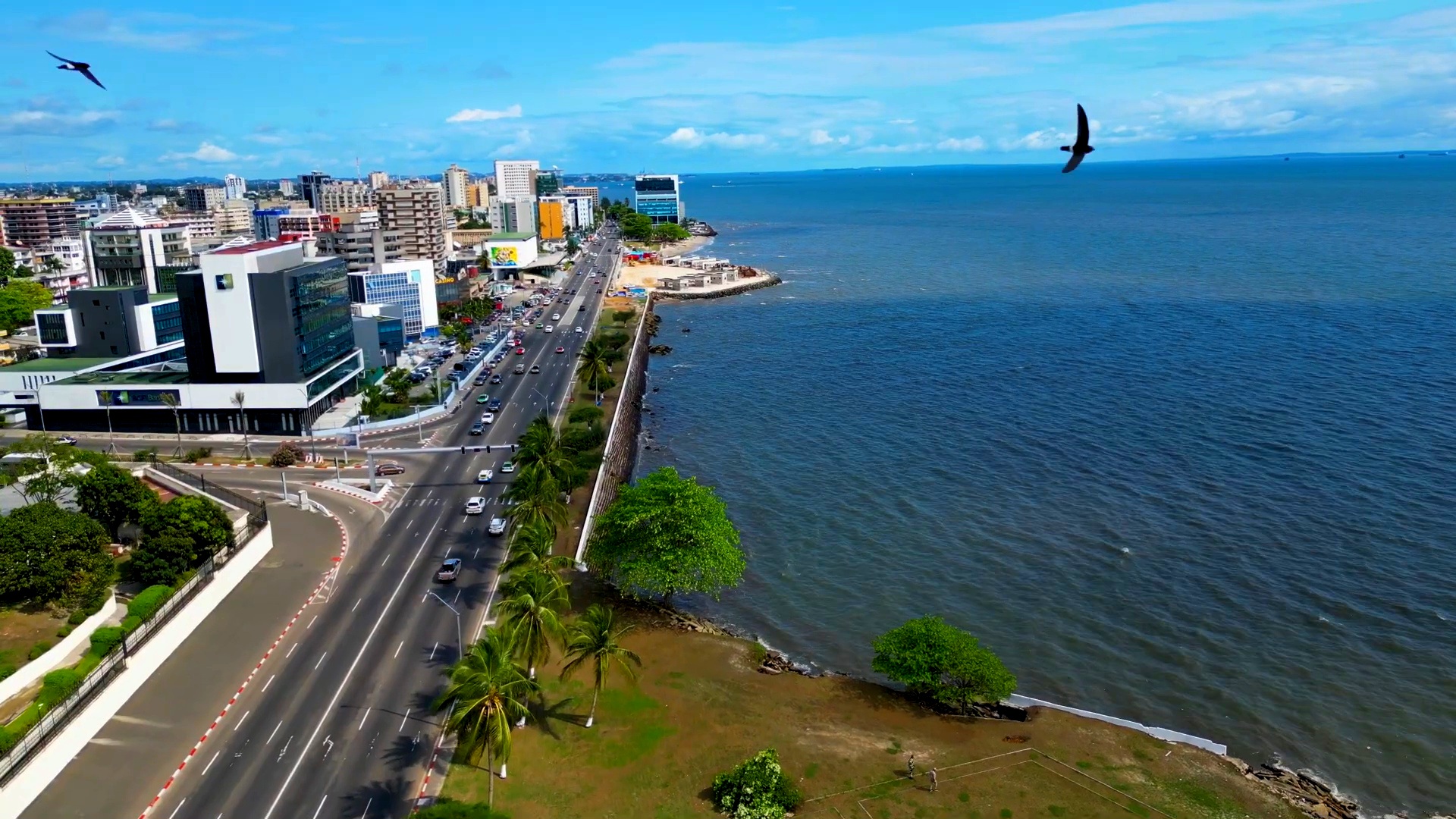 Libreville - frond de mer