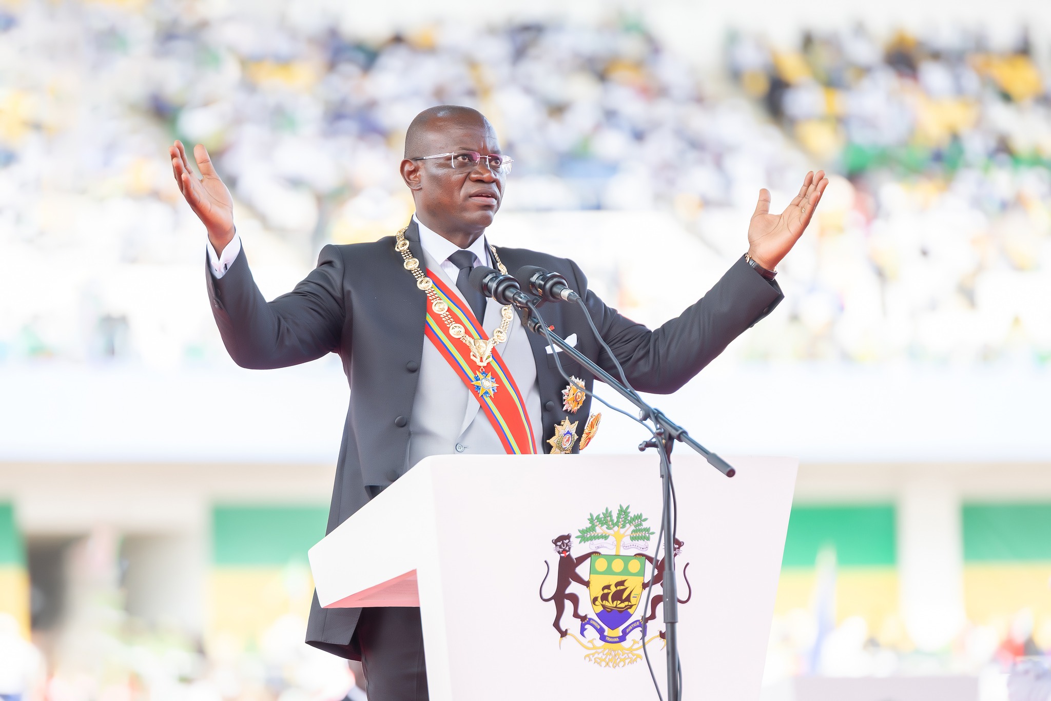 Oligui Nguema dévoile le calendrier électoral et les priorités de son mandat après son investiture