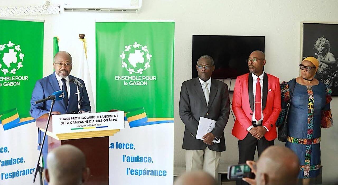 Ensemble pour le Gabon lance l’adhésion à son mouvement pour la démocratie.